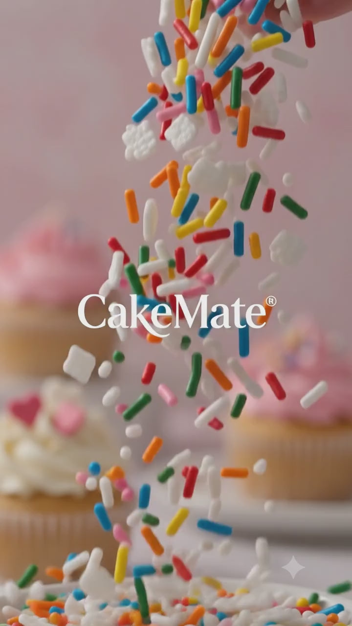 Cake sprinkles 

